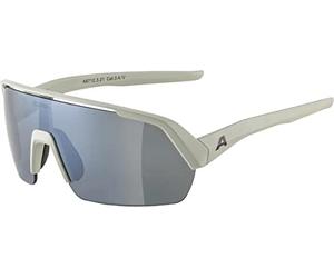 ALPINA Unisex - Adults, TURBO HR sports glasses, cool-grey matt/black, One Size