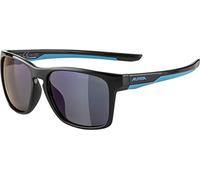 ALPINA Unisex - Children, FLEXXY COOL KIDS I sunglasses, black-cyan, One Size