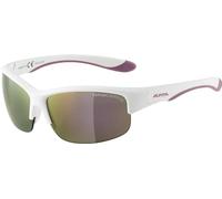 ALPINA Unisex - Children, FLEXXY YOUTH HR sunglasses, white purple matt, One Size