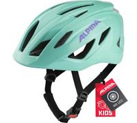 ALPINA Unisex - Children, PICO FLASH cycling helmet, turqouise gloss, 50-55 cm