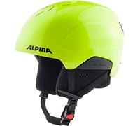 ALPINA Unisex - Children, PIZI ski helmet, neon-yellow matt, 51-55 cm