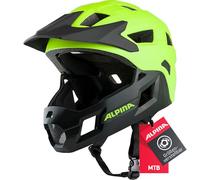 ALPINA Unisex - Children, RUPI cycling helmet, be visible matt, 50-55 cm