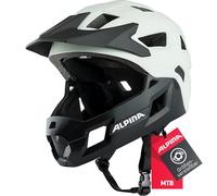 ALPINA Unisex - Children, RUPI cycling helmet, off-white matt, 50-55 cm