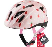 ALPINA Unisex - Children, XIMO cycling helmet, strawberry rose gloss, 47-51 cm