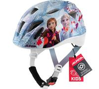ALPINA Unisex - Children, XIMO DISNEY cycling helmet, Frozen II gloss, 49-54 cm