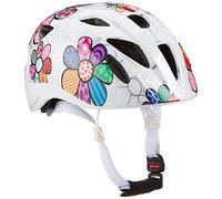 ALPINA Unisex - Children, XIMO FLASH cycling helmet, white flower gloss, 49-54 cm
