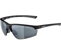 ALPINA Unisex - Erwachsene, TRI-EFFECT 2.0 sports glasses, black matt, One Size