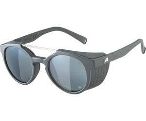 ALPINA Unisex Glace P Sunglasses, Midnight grey matte, One Size