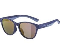 ALPINA Unisex Kids FLEXXY COOL II Sunglasses, Blue-Lilac Matt, One Size, Blue-lilac matt, One Size