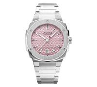Alpina Unisex's Analog Quartz Watch with Stainless Steel Strap AL-220PI2AE6B