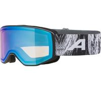 ALPINA VENET Q-LITE Skibrille matt schwarz-Glas blau versp.