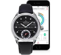 Alpina Watch Horological Smartwatch Motion X Quartz - Black ALP-160