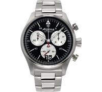 Alpina Watch Startimer Pilot Big Date Chronograph - Black ALP-179
