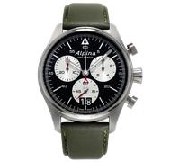 Alpina Watch Startimer Pilot Big Date Chronograph D - Black ALP-165