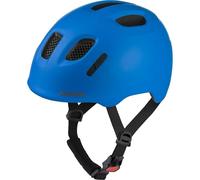 ALPINA XIMO 2 L.E. (matte) - Lightweight and safe bike helmet for children with optional LED - blue matt - 49-54
