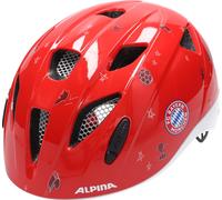 ALPINA XIMO FC BAYERN MÜNCHEN children's bicycle helmet red 47-51cm