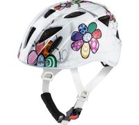 ALPINA XIMO FLASH children's helmet white-flower 45-49cm