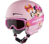 ALPINA ZUPO DISNEY MINNIE MOUSE SET Helmet 2023 pink