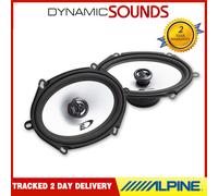 ALPINE 200W 2-WAY 5"x7" 5x7 SXE CAR DOOR DECK SHELF SPEAKERS NEW