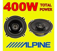ALPINE 400W TOTAL POWER 2WAY 13cm/5.25" SXE/SXV CAR/VAN DOOR SHELF SPEAKERS