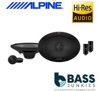 Alpine 6x9" 2 Way 600 Watts a Pair Component Rear Parcel Shelf Car/Van Speakers
