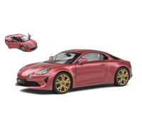 Alpine A110s Heritage Colors Rose Heather 2021 1:18 Model 1801611 SOLIDO