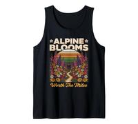 Alpine Blooms Worth The Miles Hiking Nature Tank Top