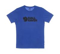 Alpine Blue Logo T-shirt, male, Fjällräven, T-Shirts, Blue, M, Tops M