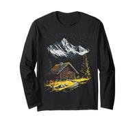 Alpine Cabin Rustic Long Sleeve T-Shirt