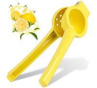Alpine Cuisine Lemon Squeezer Heavy Duty 2.95IN - Handheld Aluminum Citrus Juicer, Manual Citrus Press Juicer, Orange & Lemon Press - Kitchen Tools And Gadgets For Making Fresh Juice - Dishwasher-Safe