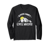 Alpine Dawn's Gentle Whisper Long Sleeve T-Shirt