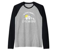 Alpine Dawn's Gentle Whisper Raglan Baseball Tee