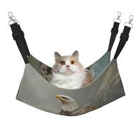 Alpine Eagle Printed Pet Hammock - Sleeping Hammock For Cats, Rabbits, Ferrets, Puppies, Small Animals