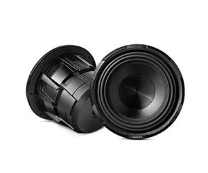 Alpine Electronics X-W10D4 2700W 10" X-Series Car Subwoofer, With Dual 4Ω Voice Coil