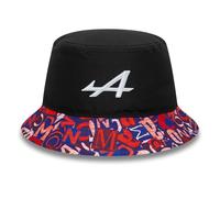 Alpine F1 Racing Monaco Race Special Black Bucket Hat - Official Merchandise - Limited Edition
