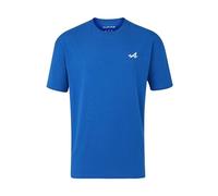 Alpine F1 Team, Official 2026 Castore Merchandise, Back Logo Graphic, Relaxed Fit, Oversized Size, Short Sleeve T-Shirt, Jersey, Blue (UK, Alpha, M, Regular, Regular)
