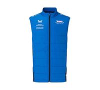 Alpine F1 Team Official Padded Hybrid Gilet Jacket, Blue, 2025 Collection (UK, Alpha, XL, Regular, Regular, Blue)