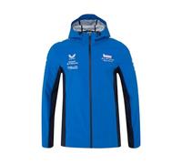 Alpine F1 Team Official Water Resistant Rain Jacket, Blue, 2025 Collection (UK, Alpha, M, Regular, Regular, Blue)