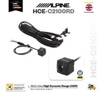 Alpine HCE-C2100RD HDR Rear Camera 180° Multi-View for Alpine Touch Screens