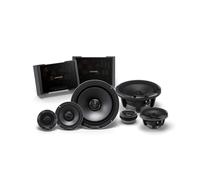 Alpine HDZ-653 Status Speakers Hi-Res 6.5 Inch 16.5cm 3 Way Component 100w RMS