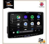 Alpine iLX-F115D Car Radio with 11-Inch Touchscreen, DAB+, 1-DIN Installation Housing, Apple CarPlay Wireless and Android Car Support