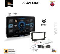 ALPINE iLX-F905D 9" CARPLAY AND ANDROID-AUTO, DAB+, HDMI, 1DIN SIZE, HI-RES, NEW