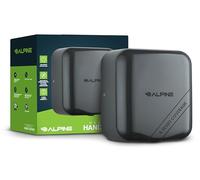 Alpine Industries Hemlock Automatic Hand Dryer - Heavy Duty Stainless Steel | 1800Watts | 110-120Volts (Grey)