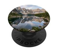 Alpine Lake Mountain Reflection Valley Landscape Photography PopSockets Adhesive PopGrip