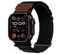Alpine Loop Leather Band Compatible with Apple Watch Ultra 49mm 46mm 45mm 44mm 42mm 41mm 40mm 38mm, Replacement Band Compatible for iWatch
