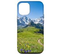 Alpine Meadow Mountain Path Valley Landscape Photography Case for iPhone 12/12 Pro