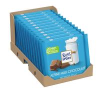 Ritter Sport Alpine Milk Chocolate 100g (Pack of 12)