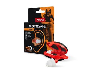 Alpine MotoSafe Motorbike Motorcycle Sport Race Reusable Earplugs Ear Plugs