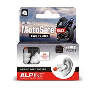 Alpine MotoSafe Race earplugs for motorcyclists