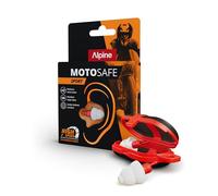 Alpine MotoSafe Tour 17dB Motorcycle Ear Plugs Wind Noise Reduction Secure